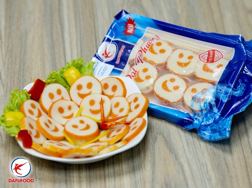 Surimi Mặt Cười /vỉ 450g 32 miếng 